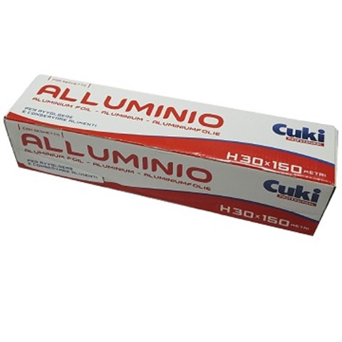 Cuki Professional ALLUMINIO in ROTOLO Cm.30 Mt.150 in BOX Cuki Professional - 42460 - F001001