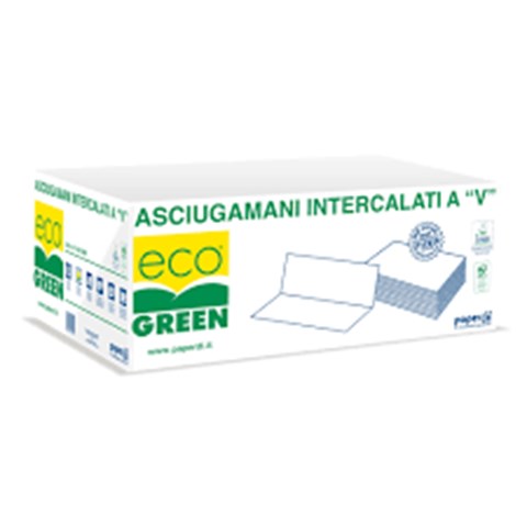  ASCIUGAMANI ECO PIEGATI A 