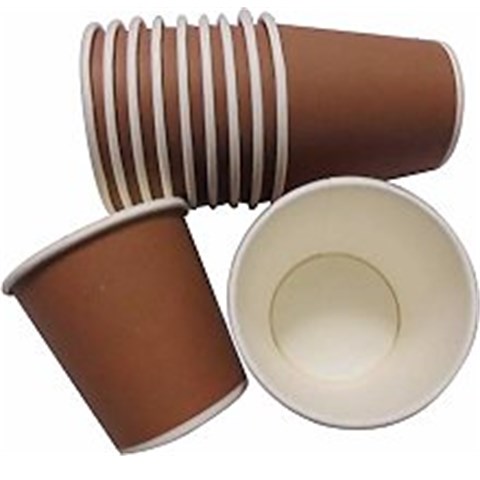 SDG BICCHIERI BROWN in CARTONCINO per BEVANDE CALDE da 4OZ Pz.50 SDG - CC42277 - F001276