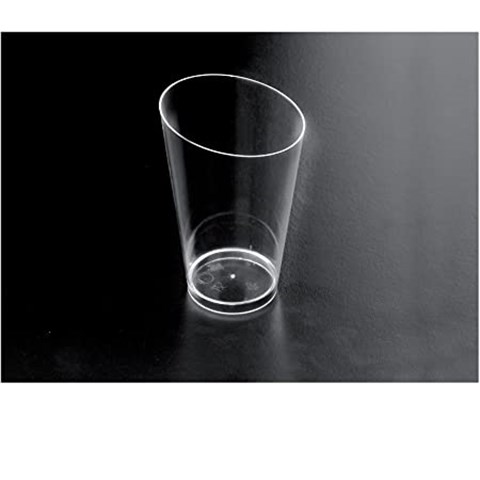  BICCHIERINO CONICO ALTO PS TRASPARENTE Cc.75 Pz.500  - 44319 - F000382