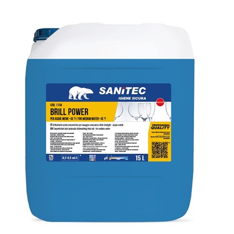 SANITEC BRILL POWER (Kg.15,30) Lt.15 SANITEC - 44232 - F001399
