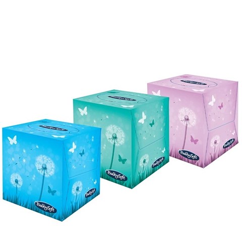 BulkySoft VELINE COSMETICHE CUBO 3V Pz.60 (24 cubi per cartone) BulkySoft - 45863 - F001178