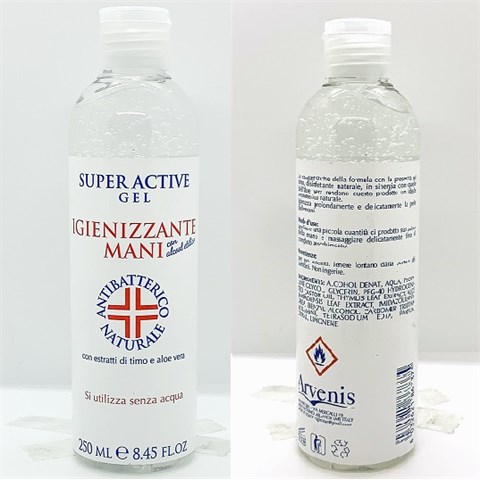  GEL IGIENIZZANTE MANI Ml.250  - 45184 - F001680