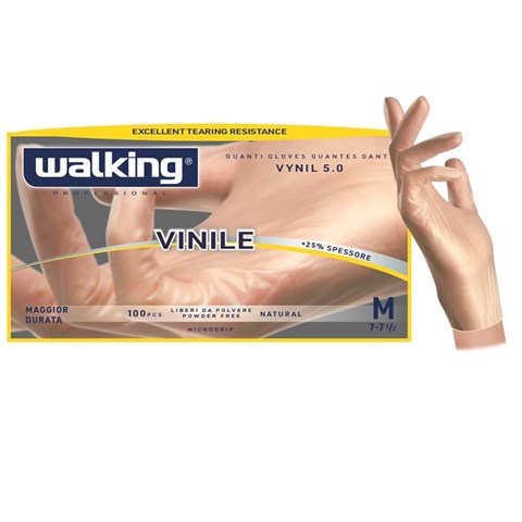 Walking GUANTI VINILE S/POLVERE Tg.L Pz.100 Walking - 41588 - F000322