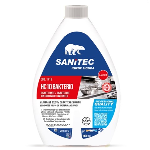 SANITEC BAKTERIO DISINFETTANTE SUPERFICI 