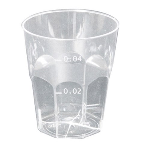 KristalCup BICCHIERI CHUPITO Cc.50 Ø46mm Pz.1000 KristalCup - 45556 - F001536