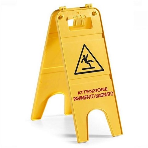 PANNELLO SEGNALATORE PAVIMENTO BAGNATO  - 500502 - F000637