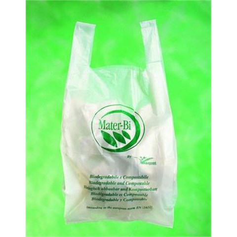  SHOPPER MATER-BI PESANTI Cm.32x60 Pz.500  - 44413 - F001126