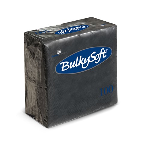 BulkySoft TOVAGLIOLI 2v NERI Cm.24x24 Pz.2000 BulkySoft - 45418 - F001178