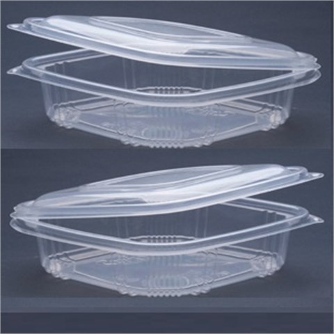 Cuki Professional VASCHETTE per MICROONDE con COPERCHIO 185x185 h.60 Cc.1200 Pz.300 Cuki Professional - 44223 - F001941