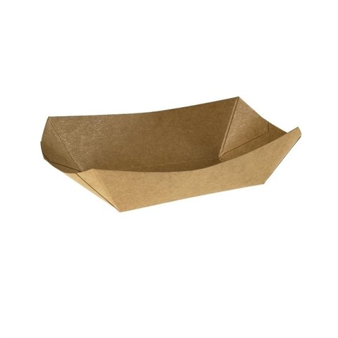  VASCHETTE PORTA FRITTO in CARTONCINO AVANA Mm.195x165x55 Ml.700 Pz.500  - 46037 - F001462